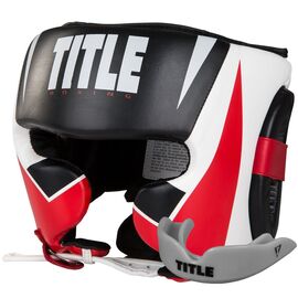 Боксерський шолом Title MMA Command Black/White/Red M (XCHGT M BK/WH/RD)