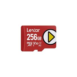Карта памяти Lexar 256GB microSDXC class 10 UHS-I U3 V30 A2 Play (LMSPLAY256G-BNSNG)