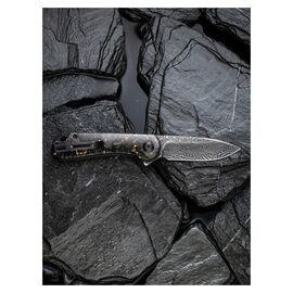 Ніж Civivi Elementum, Damascus, Carbon Fiber (C907C-DS1)