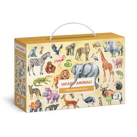 Пазл DoDo Монтессорі Тварини Сафарі, 200 елементів (300628)