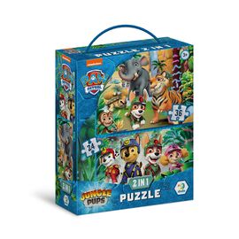 Пазл DoDo 2 в 1 Paw Patrol. Приключения в Джунглях (200572)
