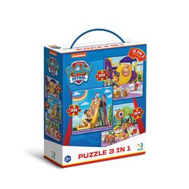 Пазл DoDo 3 в 1 Paw Patrol. Ігровий майданчик (200578)