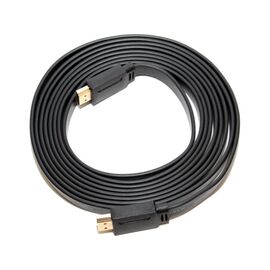 Кабель мультимедийный HDMI M to HDMI M 3.0m V1.4 black Merlion (YT-HDMI(M)/(M)SLIM-3.0m/06178)