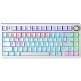 Клавіатура Aula F75 KRGD Red USB UA White (6948391203225)