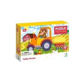 Пазл DoDo Ведмедик-тракторист, 30 елементів (300371)