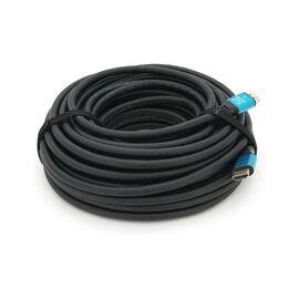 Кабель мультимедийный HDMI M to HDMI M 15.0m V2.0 4Kx2K black Merlion (YT-HDMI(M)/(M)4KV2.0-15m/19121)