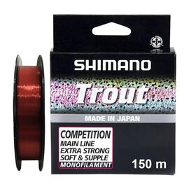 Леска Shimano Trout Competition Mono 150m 0.12mm 1.29kg Red (2266.31.88)