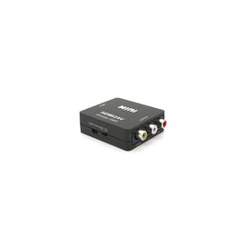 Переходник HDMI F to 3xRCA F AV 720P/1080P black Voltronic (YT-CM-HDMI/AV-B)