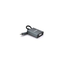 Перехідник USB-C M to VGA F 0.1m black VEGGIEG (TV-S/B/19906)