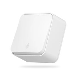 Переключатель Videx BINERA IP20 наружный 1кл проходной белы