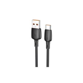 Дата кабель USB 2.0 AM to USB-C 100W black BOROFONE (6941991103179)