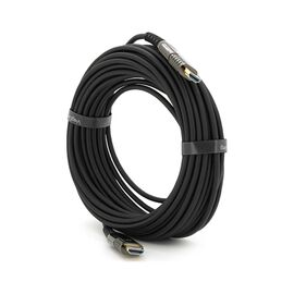 Кабель мультимедийный HDMI M to HDMI M 12.0m V2.0 4K UHD black VEGGIEG (YT-HDMI(M)/(M)HA-12/19717)