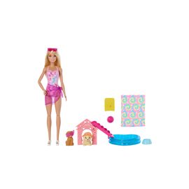 Лялька Barbie Басейн для цуценят (JBF35)