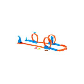 Автотрек Hot Wheels Track creator Тройная петля (JDW39)