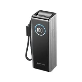 Батарея універсальна EcoFlow RAPID Power Bank 25000mAh with cables silver (EF-RAPID25K100W-S-EU)
