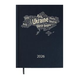 Еженедельник Buromax датированный 2026 POWER A5 синий (BM.2157-03)