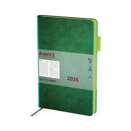 Еженедельник Axent датированный 2026 Partner Soft Muse, 145х210, зеленый (8827-26-2-A)