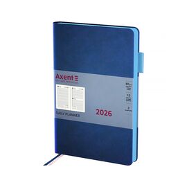 Еженедельник Axent датированный 2026 Partner Soft Muse, 145х210, синий (8827-26-3-A)