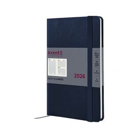 Еженедельник Axent датированный 2026 Partner Strong, 145х210, синий (8819-26-02-A)