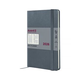 Еженедельник Axent датированный 2026 Partner Strong, 145х210, серый (8819-26-62-A)