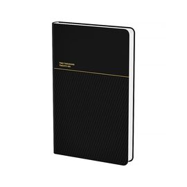 Еженедельник Axent датированный 2026 Partner Traces 125х195, черный (8526-26-1-A)