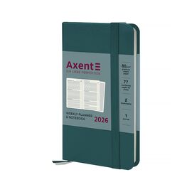 Еженедельник Axent датированный 2026 Pocket Strong 90х150, лазурный (8508-26-63-A)