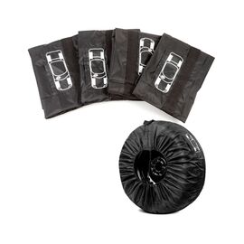 Чехол для хранения автомобильных колес Voltronic 4 шт діаметром 19-23 дюйми, Black