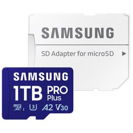 Карта памяти Samsung 1TB microSDXC class 10 UHS-I U3 V30 A2 Pro Plus (MB-MD1T0SA/EU)