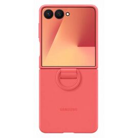 Чехол для мобильного телефона Samsung Silicone with Ring Galaxy Flip 7 Red (EF-PF766TREGUA)