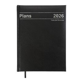 Еженедельник Buromax датированный 2026 STYLE, А5 черный (BM.21120-01)