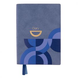 Еженедельник Leo planner датированный 2025 Apiro А6 синий 352 страницы (252599)