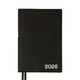 Тижневик Leo planner А5 датований 2026 "Credo", інтегральний, чорний, 368 сторінок (252647)