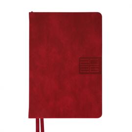 Еженедельник Leo planner А5 датированный 2026 "Persona", жесткий, бордовый, 368 страниц (252663)