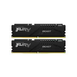 Модуль пам'яті для комп'ютера DDR5 128GB (2x64GB) 5600 MHz Beast Black Kingston Fury (ex.HyperX) (KF556C40BBK2-128)
