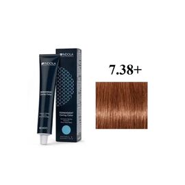 Краска для волос Indola Permanent Caring Color 7.38 – Средний блонд золотистый шоколадный (4045787932263)