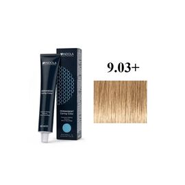Краска для волос Indola Permanent Caring Color 9.03+ - очень светлый натуральный блонд золотистый интенсивный (4045787930061)