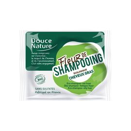 Шампунь Douce Nature Fleur De Shampoo Твердий Для жирного волосся 85 г (3380380058585)