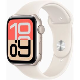 Смарт-часы Apple Watch SE 3 GPS + Cellular 44mm Starlight Aluminium Case with Starlight Sport Band - M/L (MEPF4RK/A)