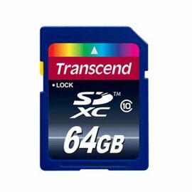 Карта пам'яті Transcend 64Gb SDXC class 10 (TS64GSDXC10)