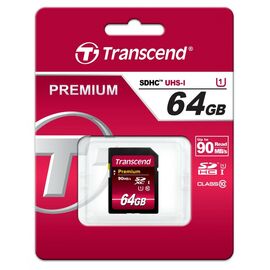 Карта пам'яті Transcend 64Gb SDXC class 10 UHS-I Premium (TS64GSDU1)
