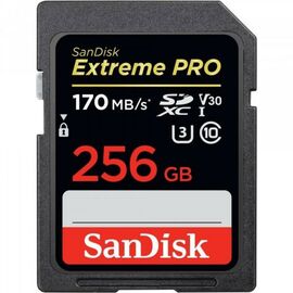 Карта пам'яті SanDisk 256GB SDXC class 10 UHS-I U3 Extreme Pro (SDSDXXY-256G-GN4IN)