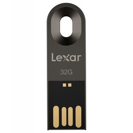 USB флеш накопичувач Lexar 32GB JumpDrive M25 Titanium Gray USB 2.0 (LJDM025032G-BNQNG)