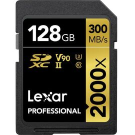 Карта пам'яті Lexar 128GB SDXC class 10 UHS-II 2000x Professional (LSD2000128G-BNNNG)