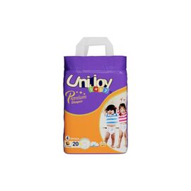 Підгузки Unijoy baby Premium L ( 9-14 кг) 20 шт (6973920541035)