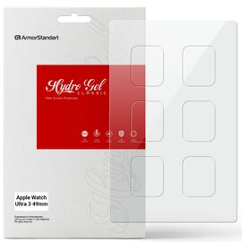 Пленка защитная Armorstandart hydrogel Apple Watch Ultra 3 49mm 6 pcs (ARM88737)