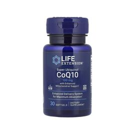 Витаминно-минеральный комплекс Life Extension Убихинол с мумие, 100 мг, Super Ubiquinol CoQ10, 30 гелевых капсул (LEX-14373)