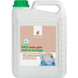 Средство для ручного мытья посуды Tortilla Эко гель 5 л (4820178060950)