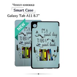 Чехол для планшета BeCover Smart Case Samsung Galaxy Tab A11 SM-X133/X135 8.7" Good Book (713987)