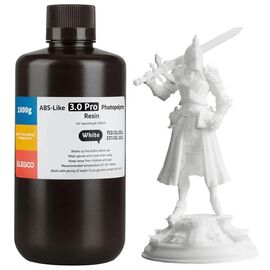 Фотополімерна смола ELEGOO Resin, ABS-like 3.0 pro 1кг, white (50.103.0245)