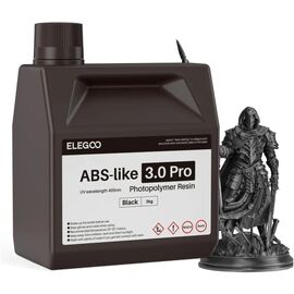 Фотополімерна смола ELEGOO Resin, ABS-like 3.0 pro 2кг, black (50.103.0234)